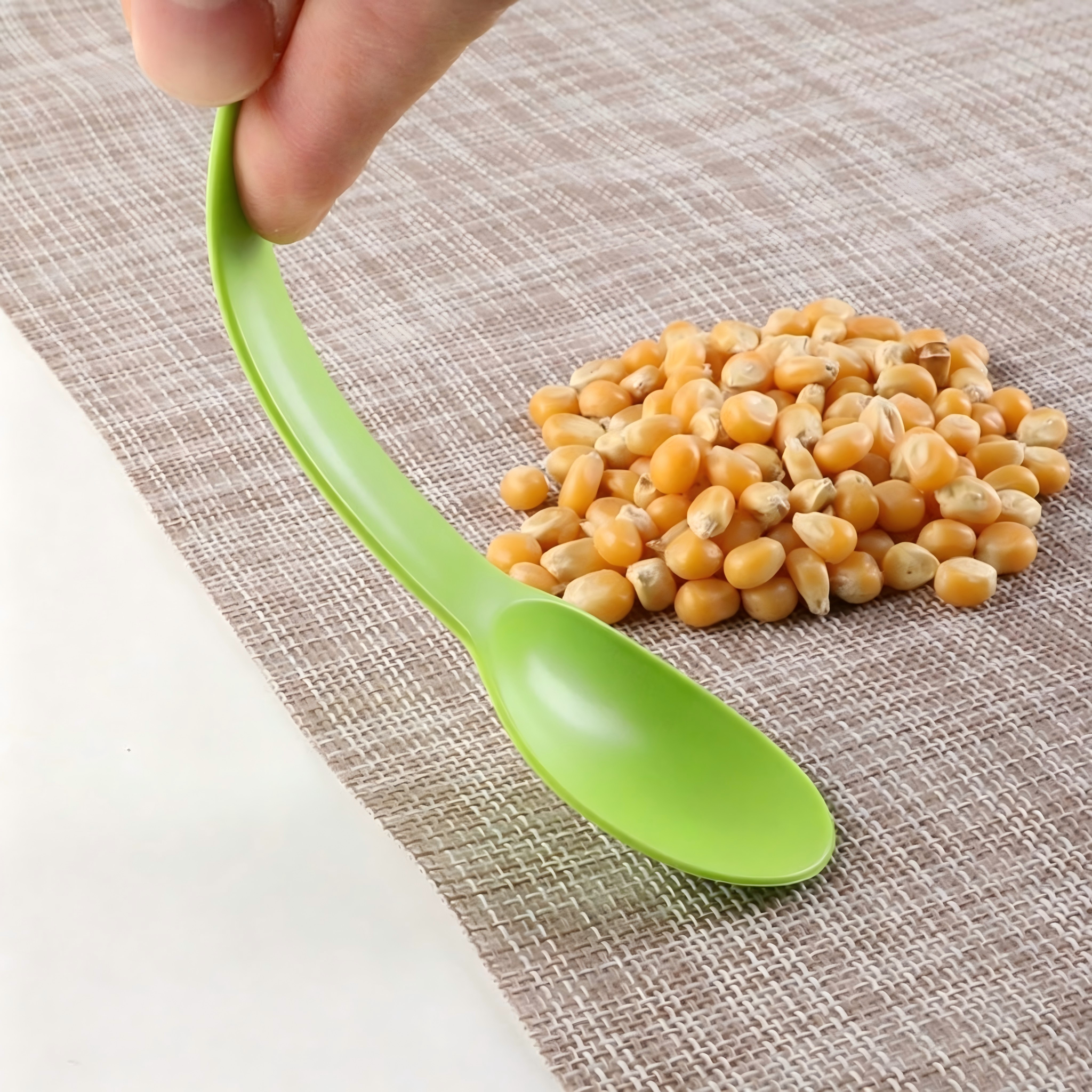 Corn Starch Disposable Yogurt Spoons - Image 3