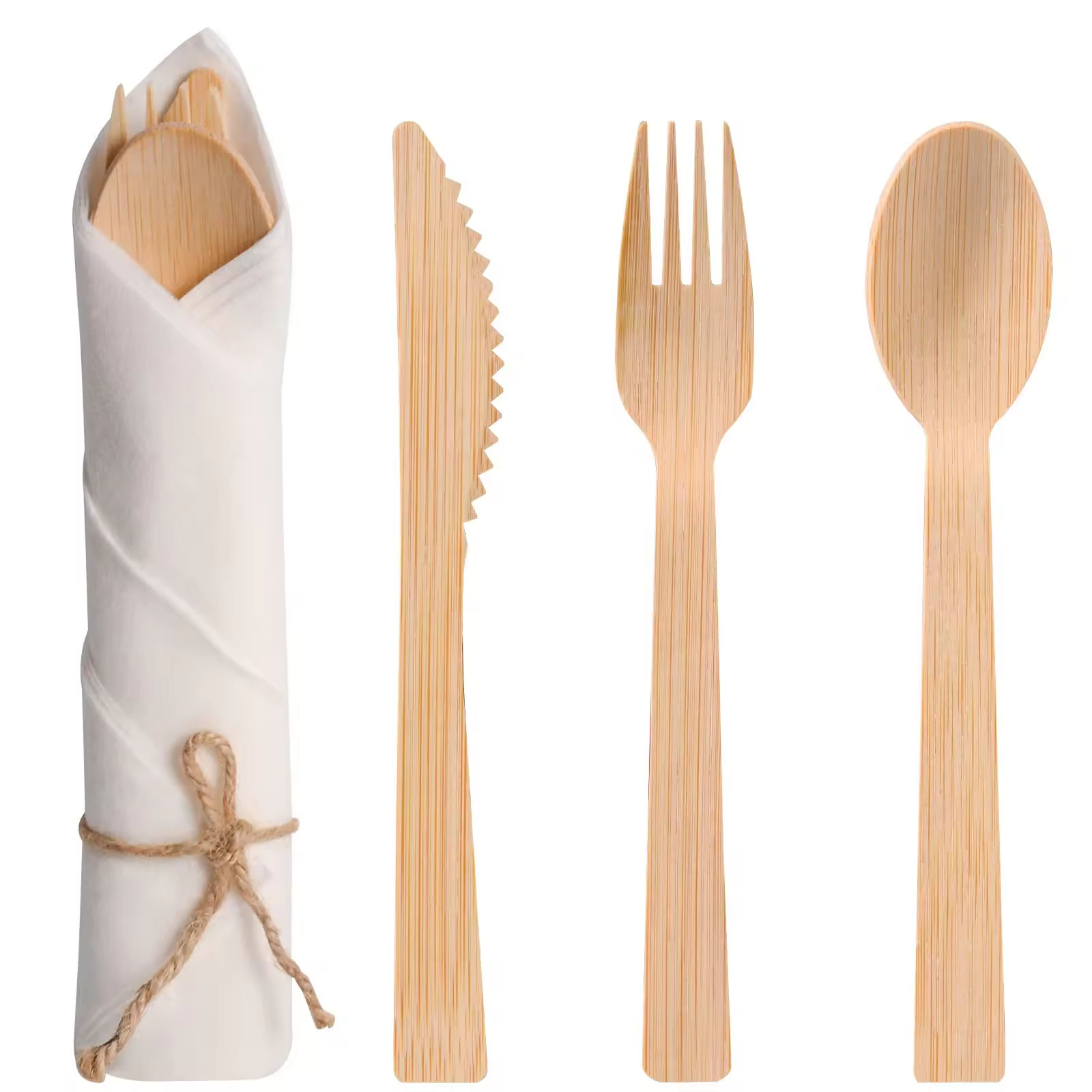 Disposable Bamboo Cutlery