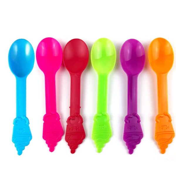 6 Inch Corn Starch Ice Cream Spoon