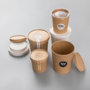 Kraft Paper Soup Buckets